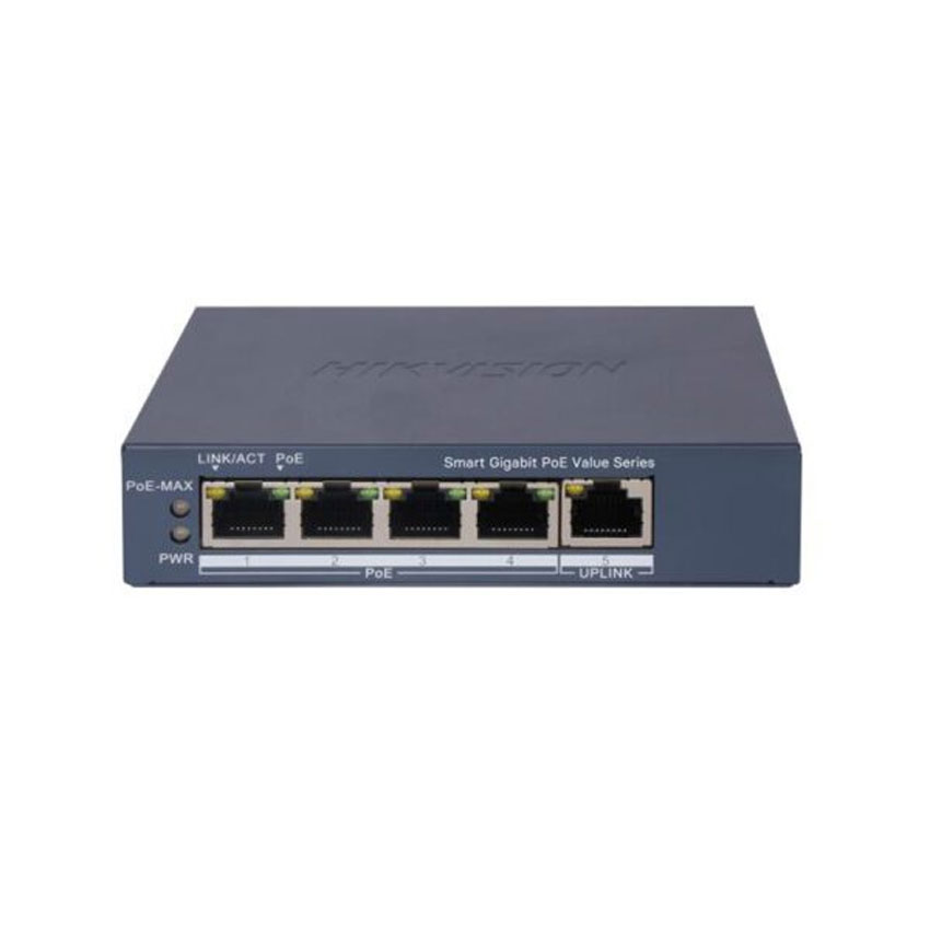 Switch HIKVISION DS-3E1505P-EI/M 4 cổng PoE Gigabit