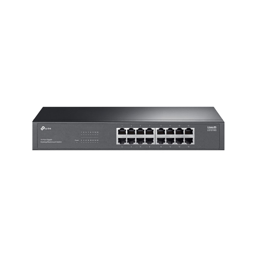 Switch TP-Link LS1016G (Gigabit 1000Mbps/ 16 Cổng/ Vỏ kim loại)