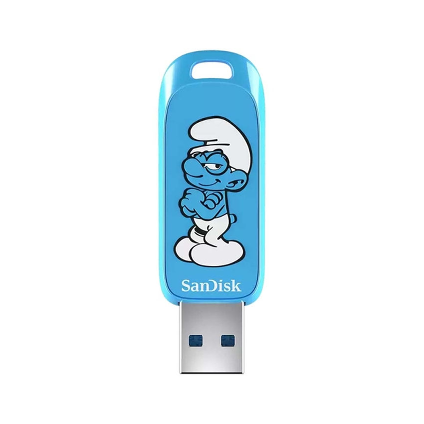 USB SanDisk 64GB USB 3.2 Type-A 130MB/s, Brainy Smurf Edition (SDCZIS-064G-G46)