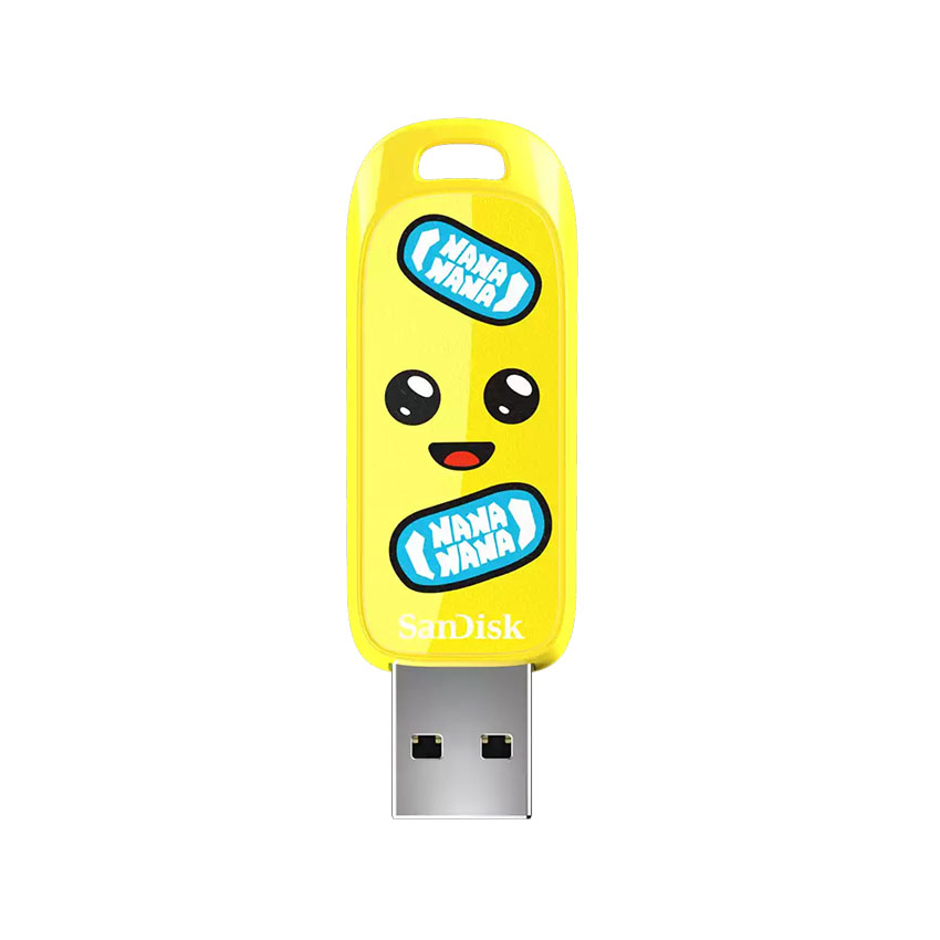 USB SanDisk 64GB USB 3.2 Type-A,130MB/s,Fortnite Peely Edition (SDCZIF-064G-G46)