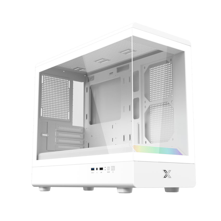 Vỏ case XIGMATEK PURA ML Arctic (mATX/rad360/0 Fan)