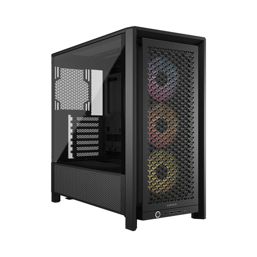 Vỏ máy tính Corsair FRAME 4000D RS ARGB – Black (ATX/3 fan RS120 ARGB)