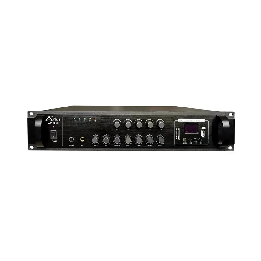 Amply liền mixer Aplus AP 2250 – Cũ xước (Tray)