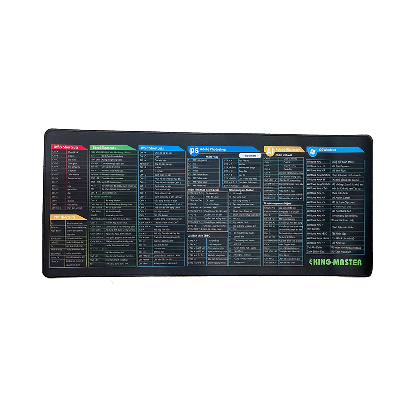 Bàn di chuột KM-M2 KING-MASTER (300*800*3mm)