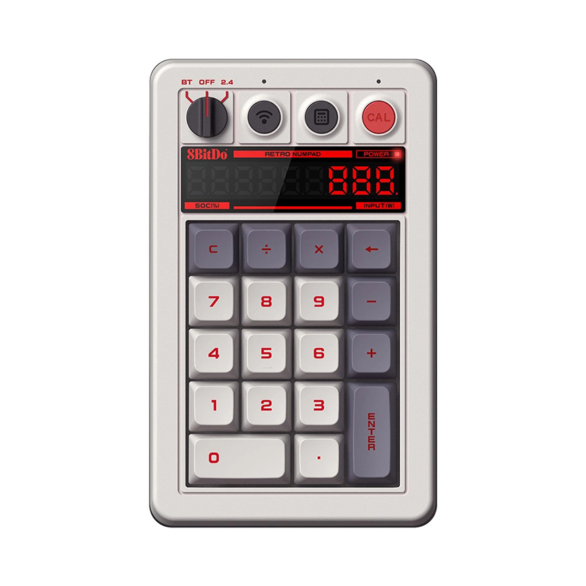 Bàn phím 8BitDo Retro 18 Mechanical Numpad – N Edition