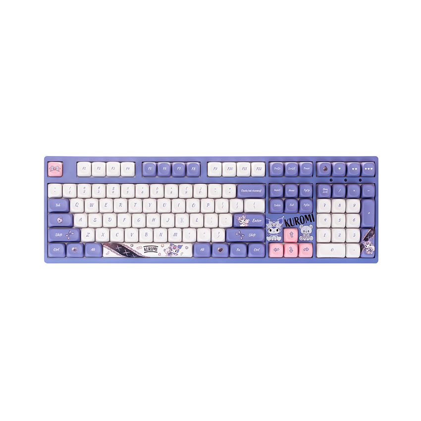 Bàn phím AKKO 3108 RF V3 Kuromi Frost Pink