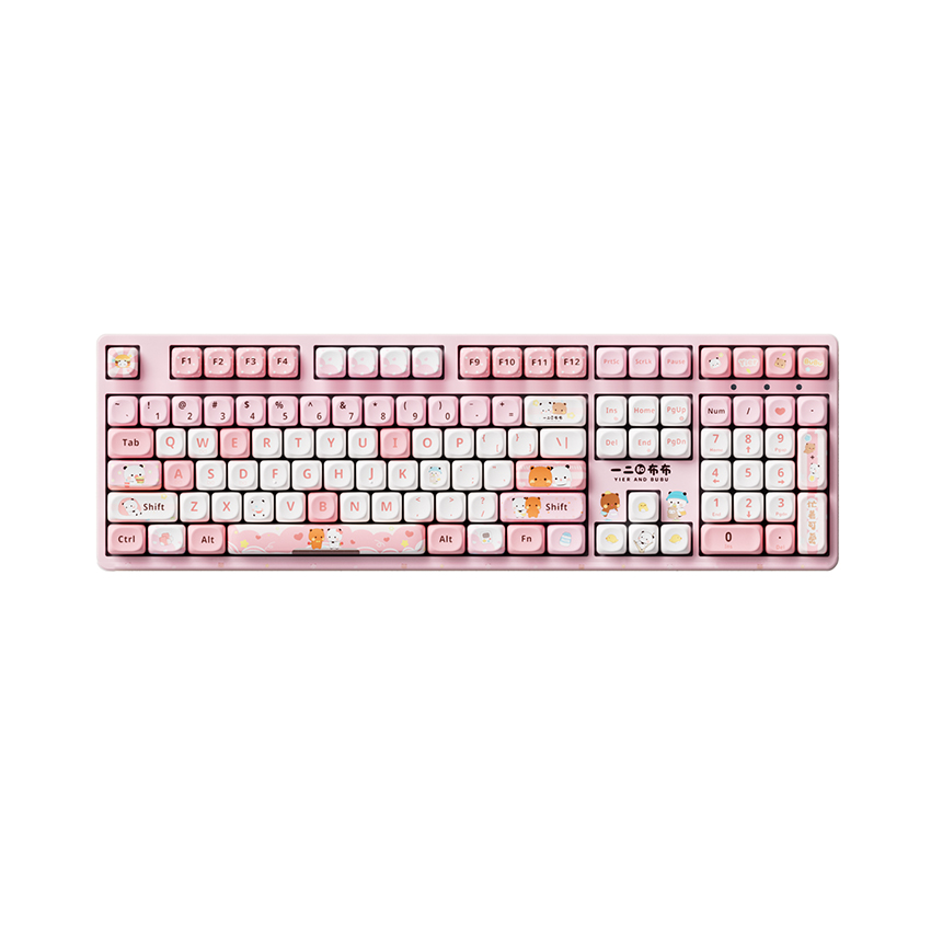 Bàn phím AKKO 3108 V3 Yier and Bubu pink
