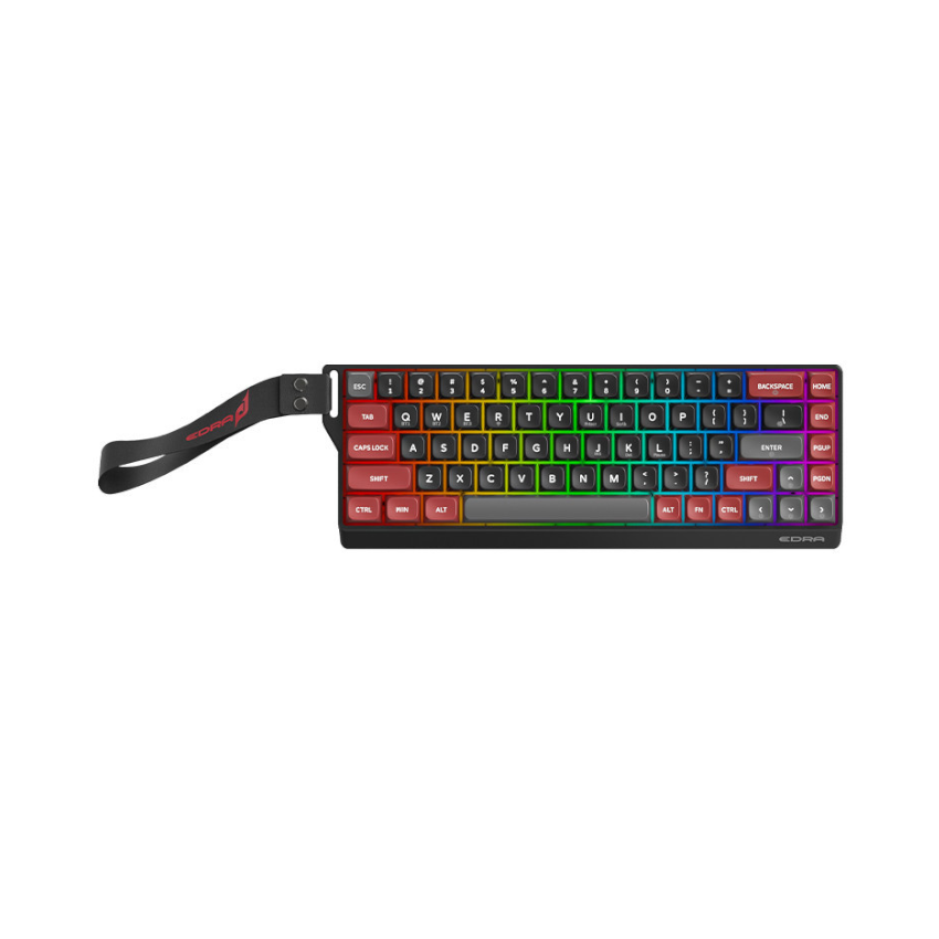 Bàn phím cơ không dây EDRA EK368WT (Red switch)