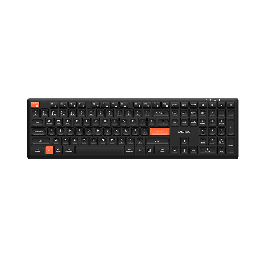 Bàn phím DAREU LK165D Black Orange