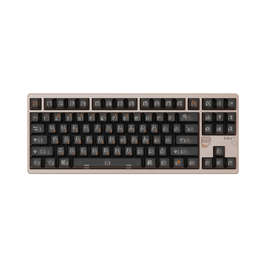 Bàn phím Gaming ATK Hex80 , Switch Owlab Ti – Sandgold