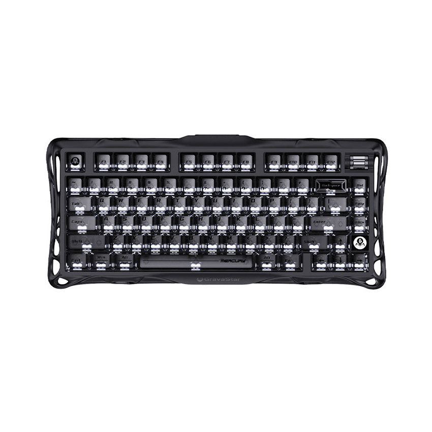 Bàn phím GravaStar Mercury K1 (Stealth Black)