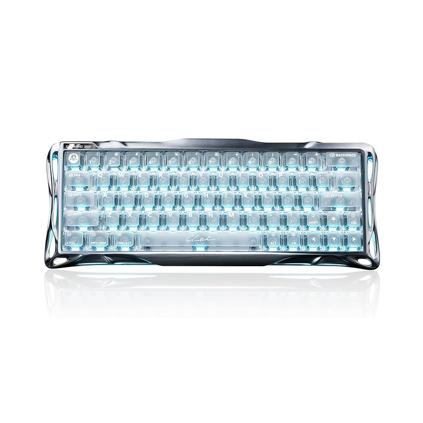 Bàn phím GravaStar Mercury V60 Pro (Sliver Frost)