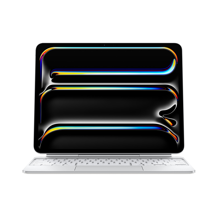 Bàn phím iPad Pro 13 M4 Apple Magic Keyboard – Trắng (MWR43ZA/A)