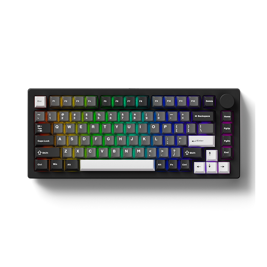 Bàn phím MonsGeek M1 V5 Black & Silver Mirror