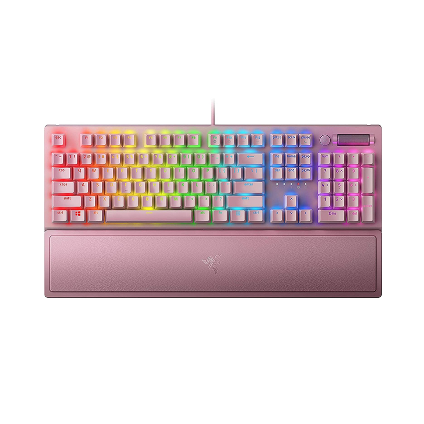 Bàn phím Razer BlackWidow V3 – Quartz Edition – Green Switch (RZ03-03541800-R3M1)