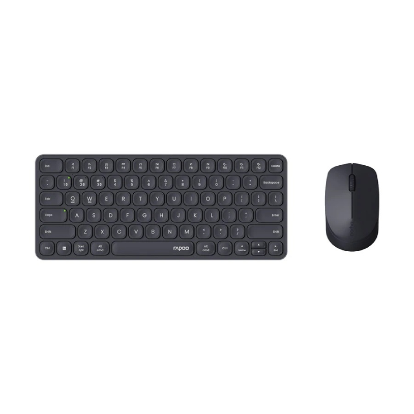 Bộ bàn phím chuột không dây Rapoo 9010M (Xám đậm)