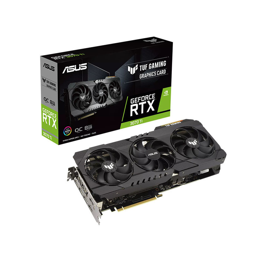 Card màn hình Asus TUF RTX 3070 Ti-O8G-GAMING – Cũ đẹp (Box)