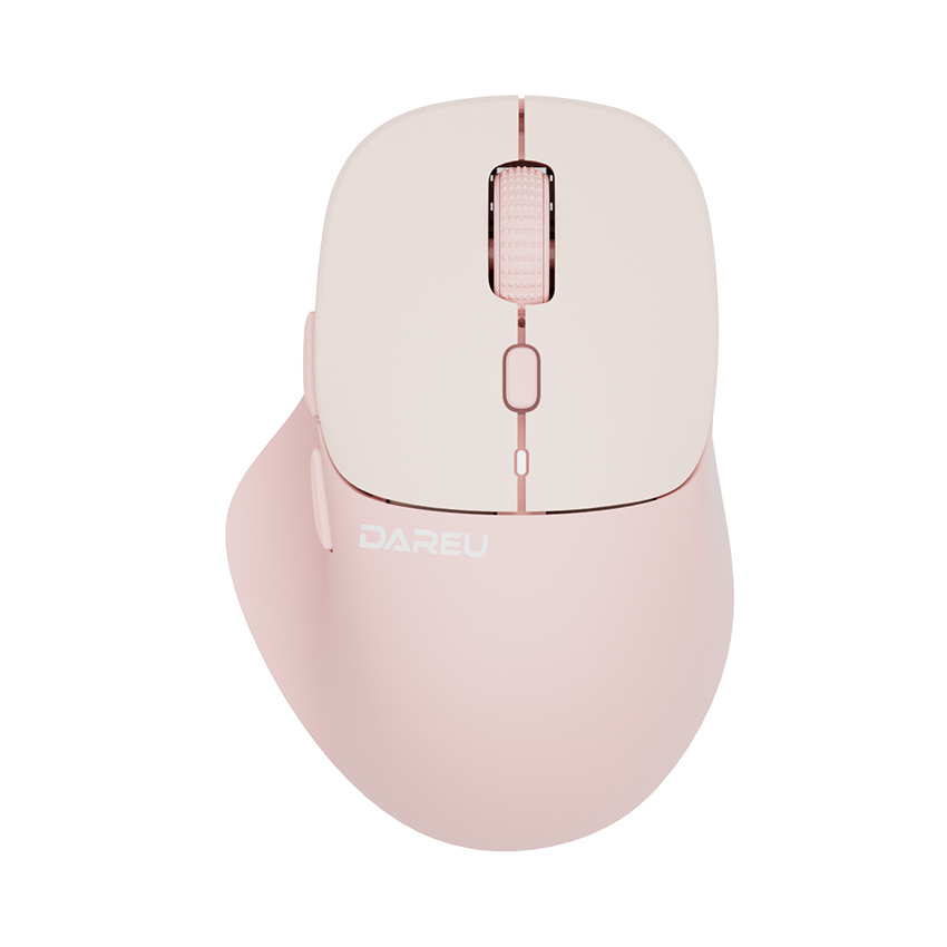 Chuột không dây Dareu LM165D – Màu Hồng