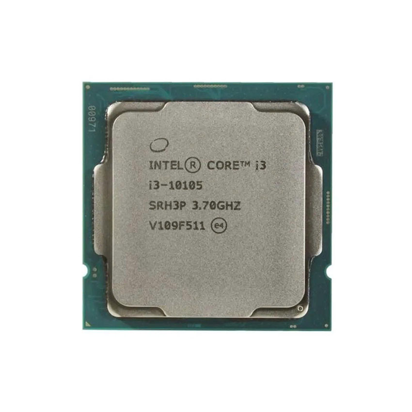 CPU Intel Core i3-10105 TRAY NEW (3.7GHz turbo Up to 4.4GHz, 4 Nhân 8 Luồng, 6MB Cache,) – Socket Intel LGA 1200