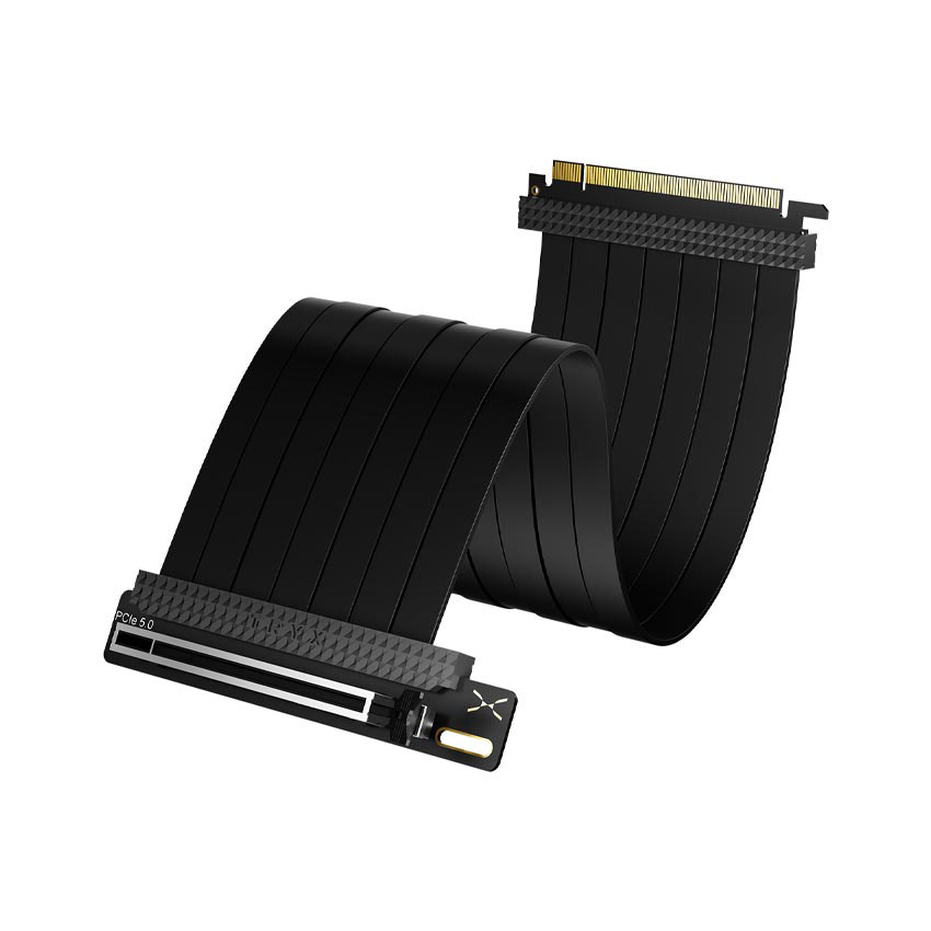 Dây Riser TRYX String PCIE 5.0 200mm Black (chăn cắm 90 độ)