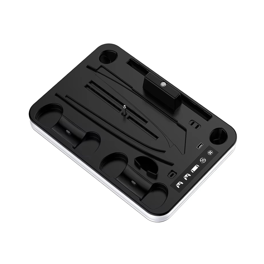 Đế sạc đa năng & tản nhiệt JYS cho PS5 / PS5 Slim màu trắng (JYS-P5201)