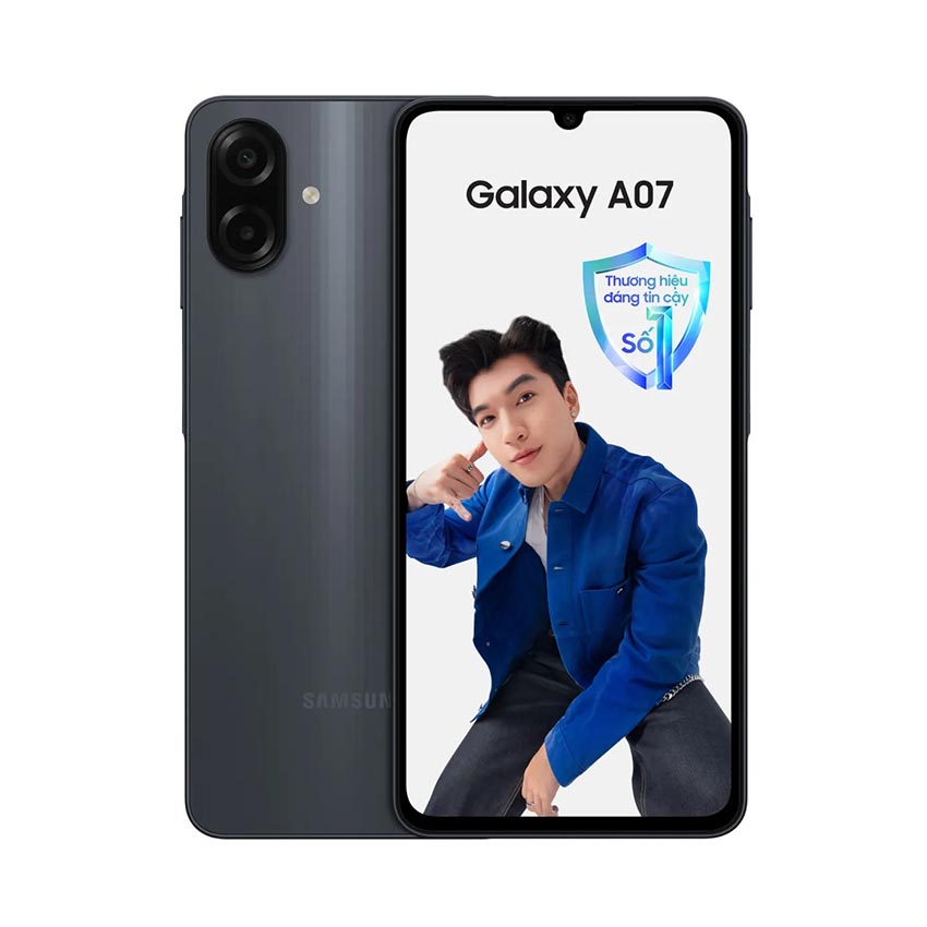 Điện thoại Samsung Galaxy A07 4G 6G/128GB (Đen) (SM-A075F/DS)