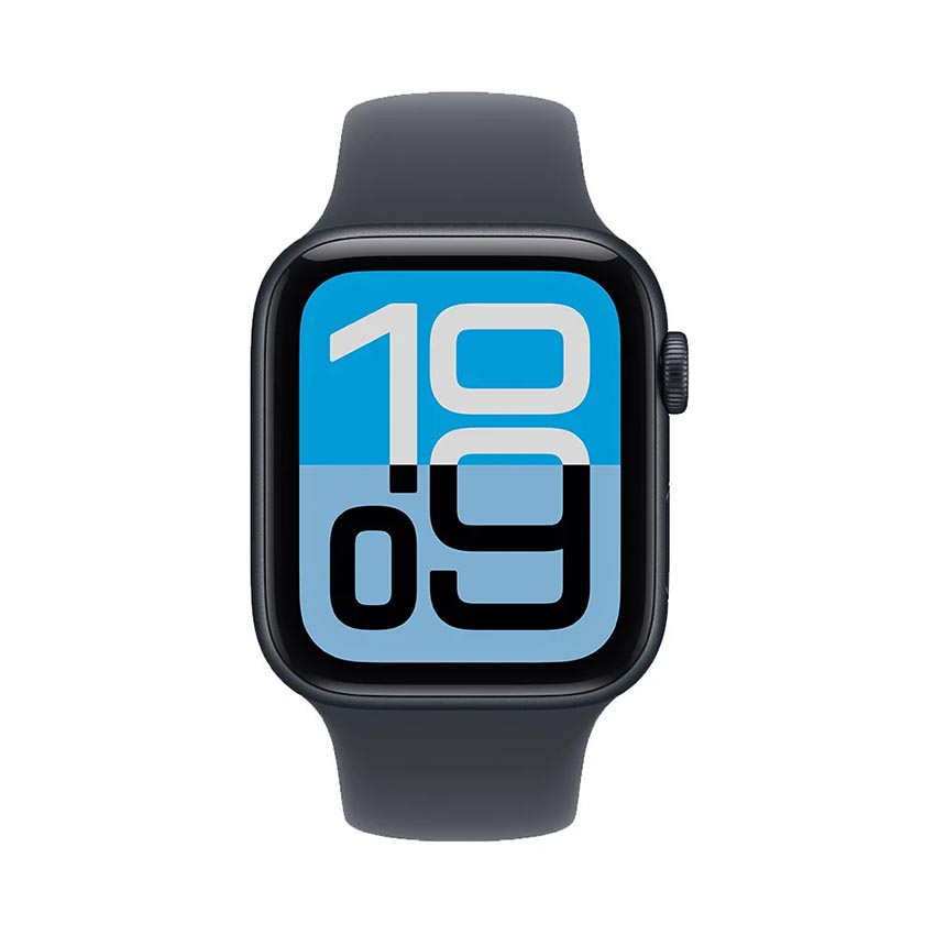 Đồng Hồ Apple Watch SE 3 GPS 40mm Viền Nhôm Dây Cao Su M/L Midnight (MEHC4SA/A)