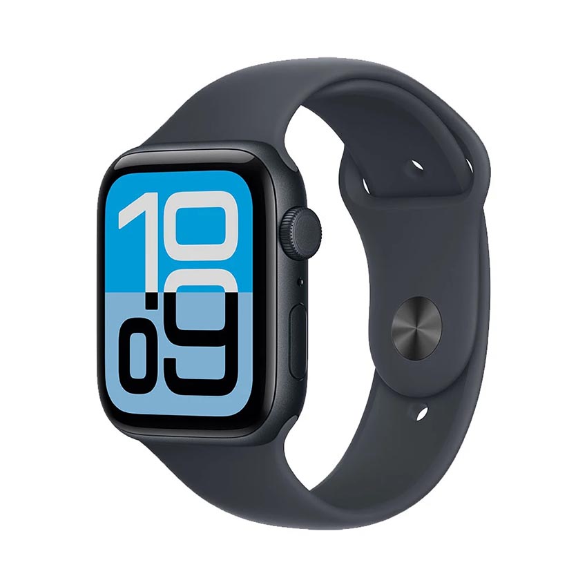 Đồng hồ Apple Watch SE 3 GPS + Cellular 44mm Viền nhôm Dây cao su M/L Midnight (MEPJ4SA/A)
