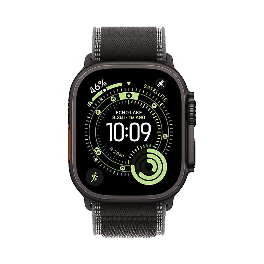 Đồng Hồ Apple Watch Ultra 3 GPS + Cellular 49mm Viền Black Titanium Dây Trail M/L (MF1H4SA/A)