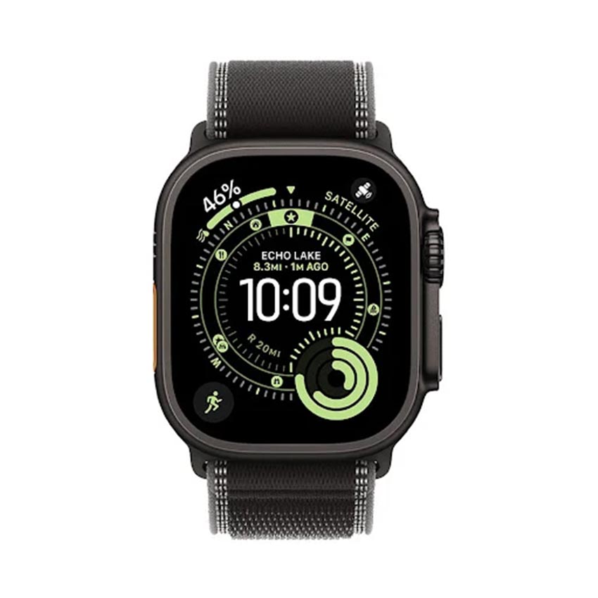 Đồng Hồ Apple Watch Ultra 3 GPS + Cellular 49mm Viền Black Titanium Dây Trail S/M (MF1D4SA/A)