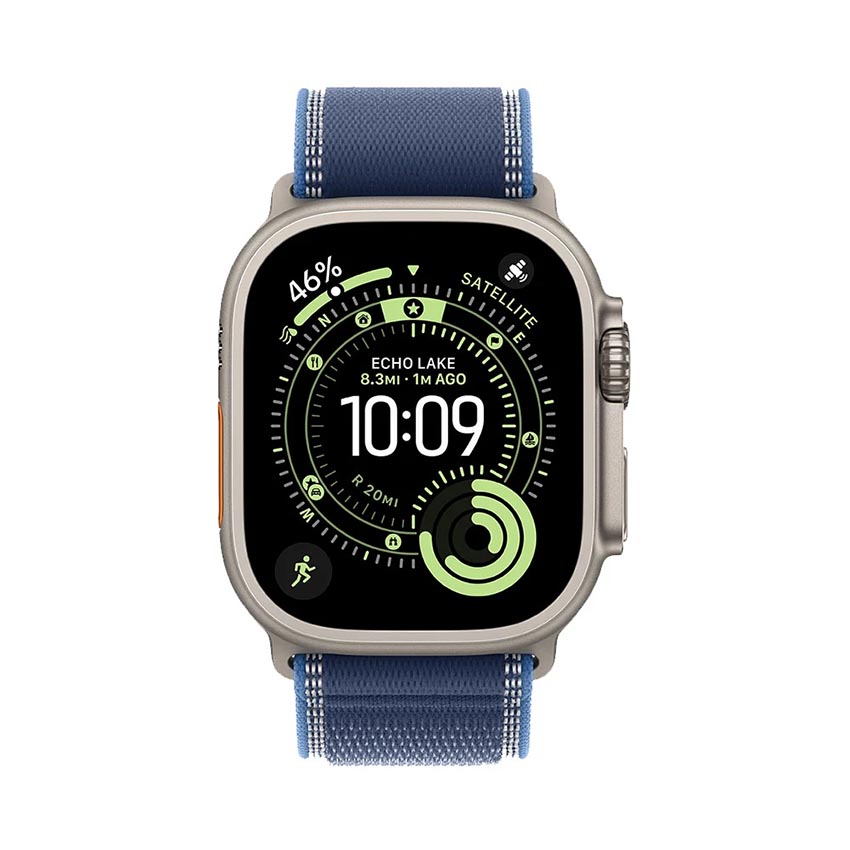 Đồng Hồ Apple Watch Ultra 3 GPS + Cellular 49mm Viền Natural Titanium Dây Trail M/L (MEWU4SA/A)