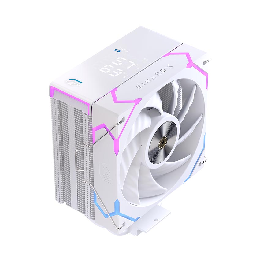 Tản nhiệt khí EINAREX GLIDE G100 White (Màn hình LED DIGITAL)