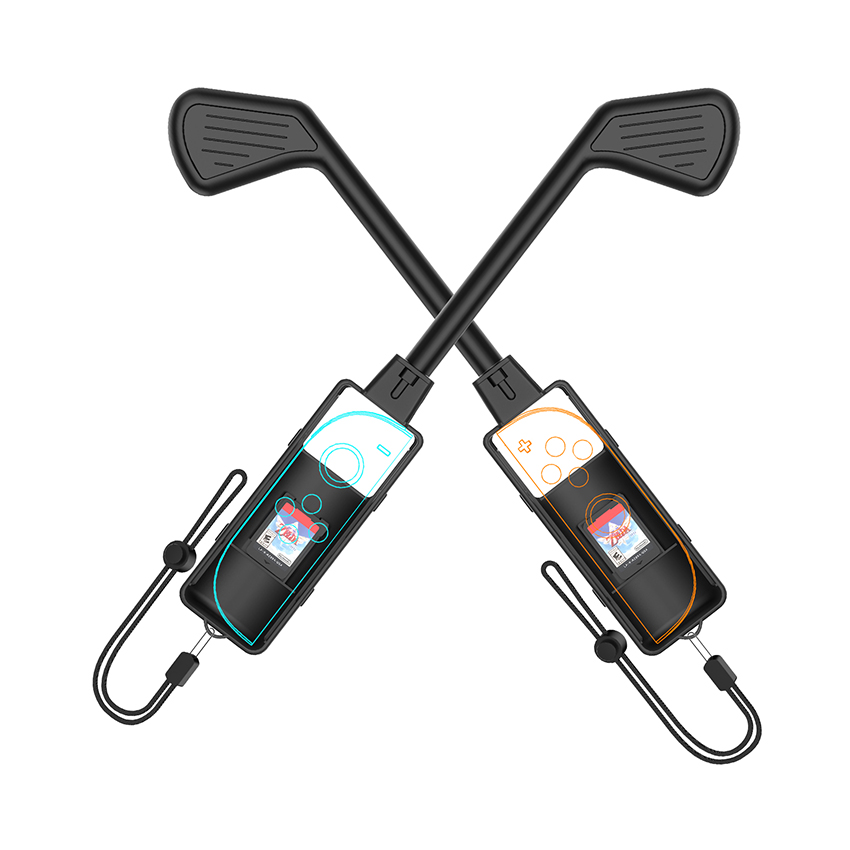 Gậy chơi golf for Switch 2 Mario Golf Super Rush màu đen JYS-NS2265