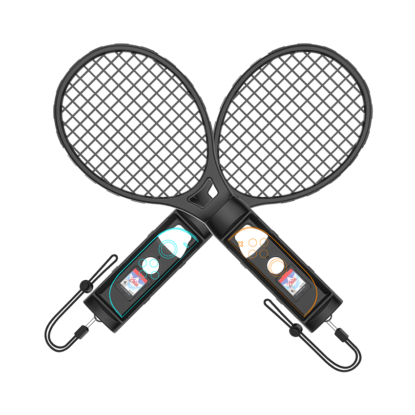 Gậy chơi tenis Racket for Joy-Con switch 2 màu đen JYS-NS2266