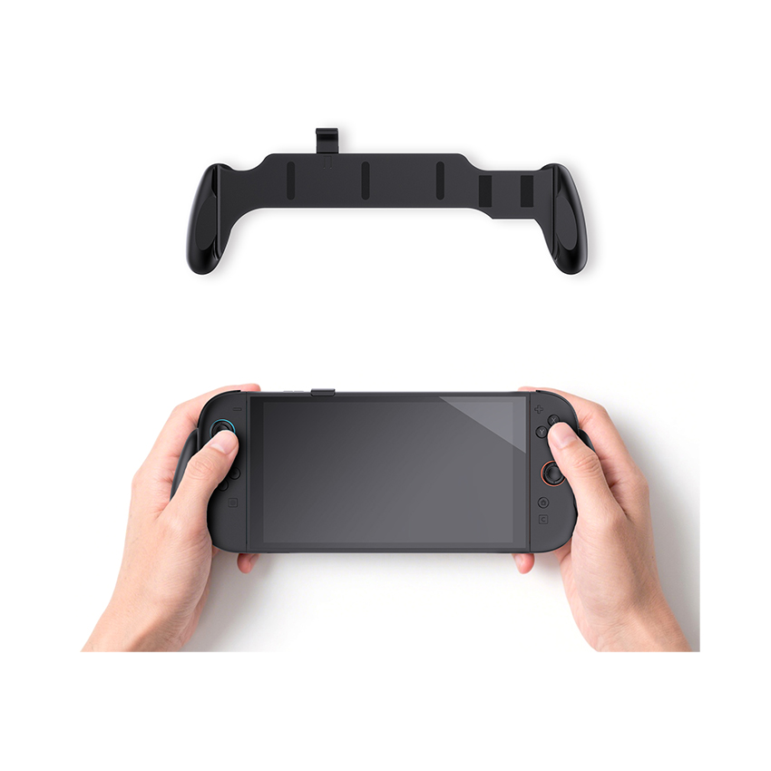 Grip Case cho Nintendo Switch 2/Switch/Switch Oled màu đen JYS-NS2297
