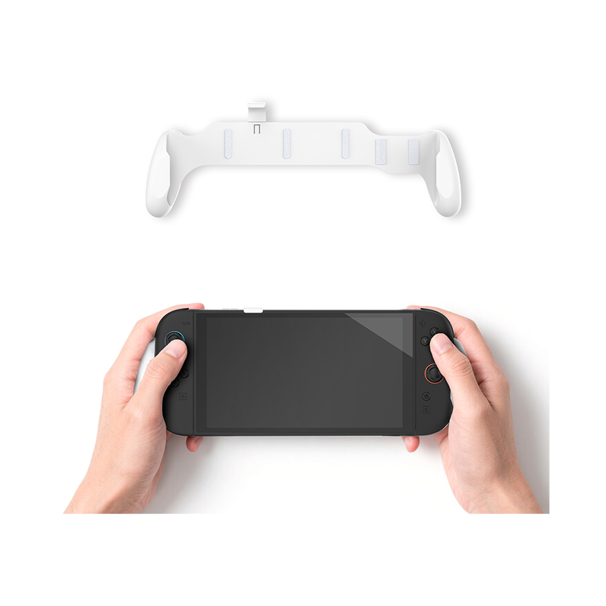 Grip Case cho Nintendo Switch 2/Switch/Switch Oled màu trắng JYS-NS2297