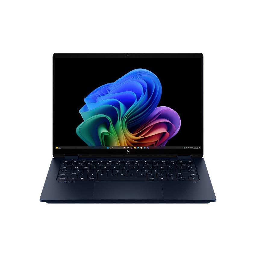Laptop HP OmniBook Ultra Flip 14-fm0076TU BZ7P6PA (U7 258V/32GB RAM/512 SSD/14 WUXGA Cảm ứng/Win11/Xanh)