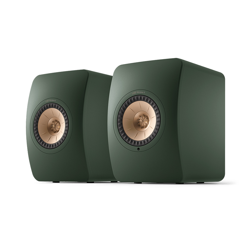 Loa không dây KEF LS50W II - Màu xanh lá