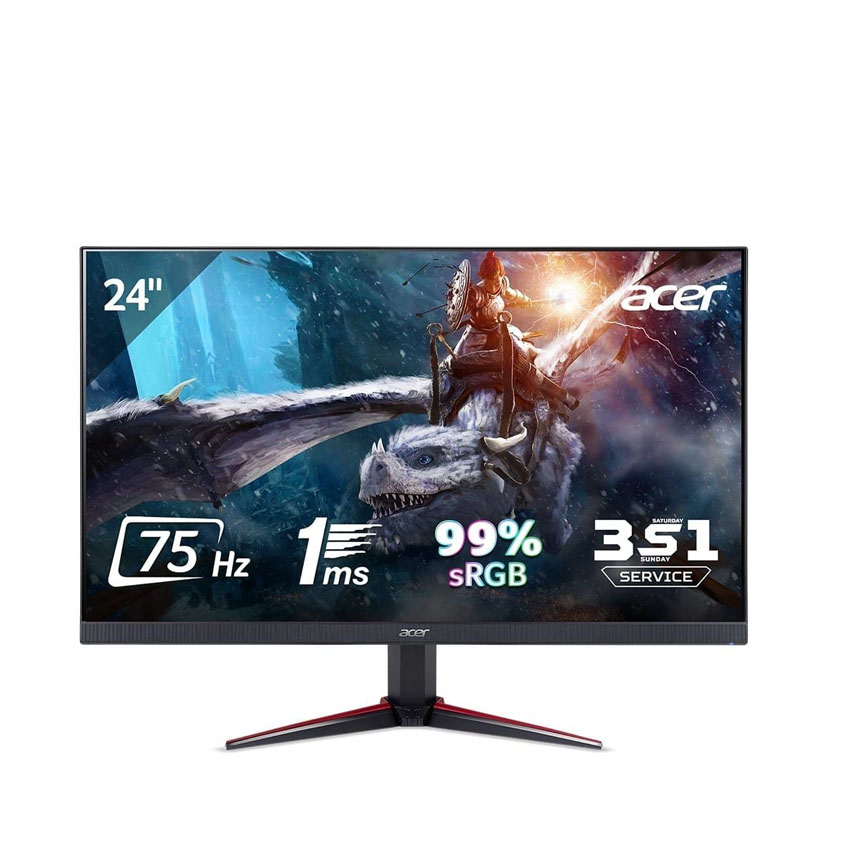 Màn hình Acer VG240Y (24 inch/FHD/IPS/75Hz/1ms) – Cũ xước (Tray, kèm nguồn)