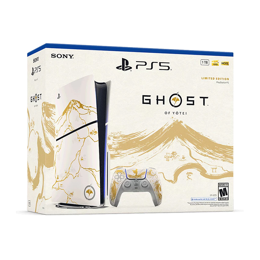 Máy Chơi Game Sony Playstation 5 (PS5) Slim Console – Ghost of Yotei Bundle ASIA00491 – Hàng chính hãng