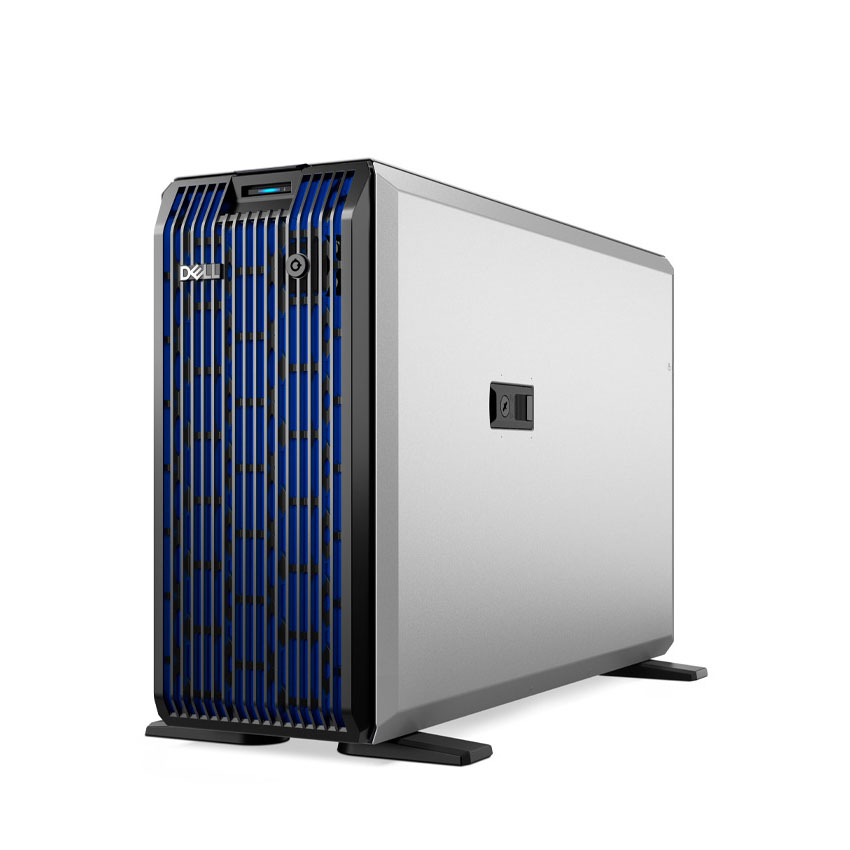 Máy chủ Dell PowerEdge T360/ 8×3.5″/Intel Xeon E-2414/16GB DDR5/4 x SSD 480GB/PERC H355/iDRAC9, Express 16G/BC5720DP/DVDRW/PSU 600W/Power Cord/Bezel/3