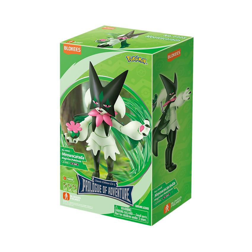 Mô hình Blokees Pokémon 74102- Classic Edition CV-L -Meowscarada (810181530377)
