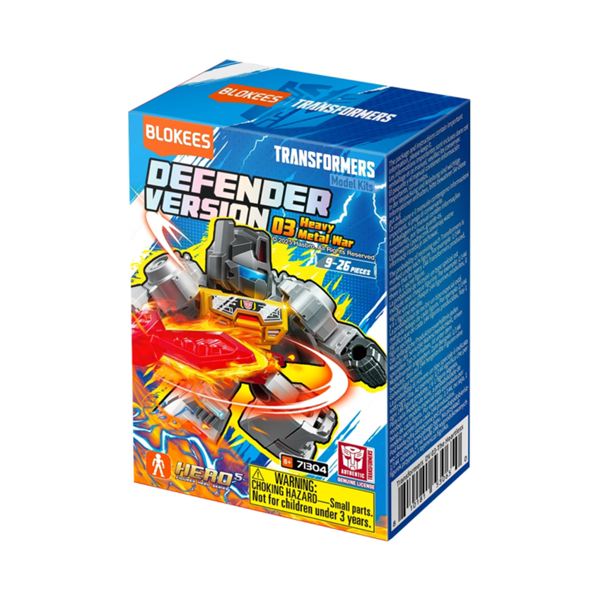 Mô hình Blokees Transformers 71304- DV03 Heavy Metal War (810181530650)