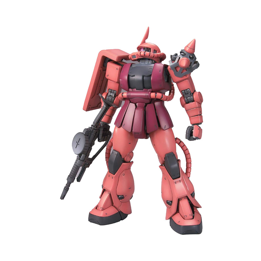 Mô hình lắp ráp Bandai MG 1/100 MS-06S CHAR’S ZAKU ver. 2.0 (4573102615817)