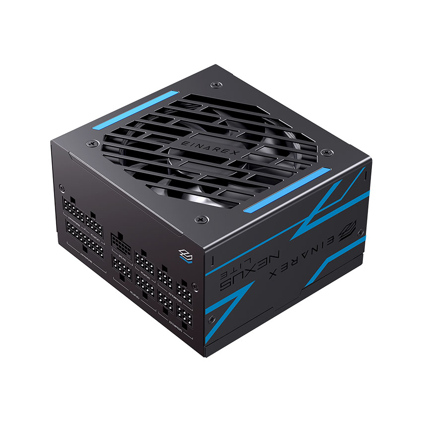 Nguồn máy tính EINAREX NEXUS Lite 1000W (CYBENETICS Gold/PCIE5/Full Modular)