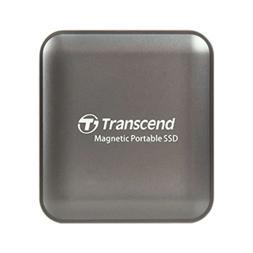 Ổ Cứng Di Động SSD Transcend ESD420 2TB USB 3.2 Gen 2×2 Type-C MagSafe – Iron Gray (TS2TESD420C)