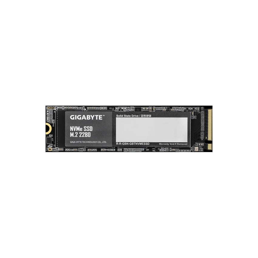 Ổ cứng SSD Gigabyte 512GB M.2 2280 PCIe NVMe Gen 3x4 (Đoc 1900MB/s, Ghi 1200MB/s) - (G3NVME512G)