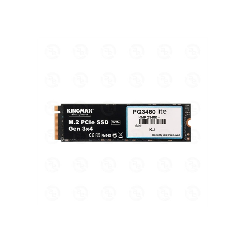 Ổ Cứng SSD KINGMAX Zeus PQ3480 Lite 512GB – M.2 2280 PCIe Gen3 x4 (Đọc 3000MB/s – Ghi 1200MB/s) – (KMAXPQ3480512G4)