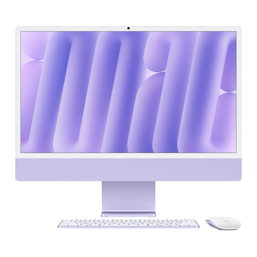 PC Apple iMac M4 (10 core CPU/10 core GPU/24GB RAM/512GB SSD/24 inch 4.5K/Purple) (Z1K70003Z)