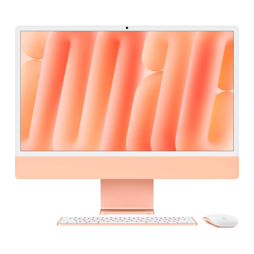 PC Apple iMac M4 (10 core CPU/10 core GPU/24GB RAM/512GB SSD/24 inch 4.5K/Orange) (Z1K80003Z)